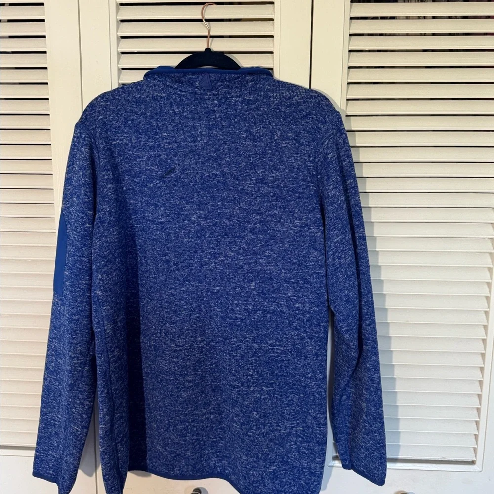 Antigua Official NHL Men's Tampa Bay Lightning Quarter-Zip Sweatshirt - Picture 4 of 5